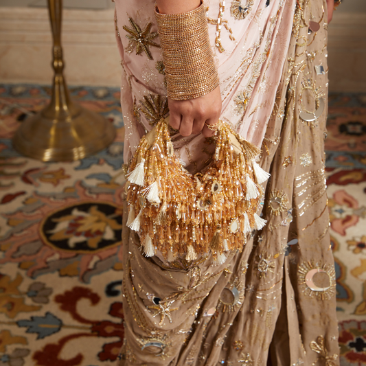 Sienna Boat Bag-Golden