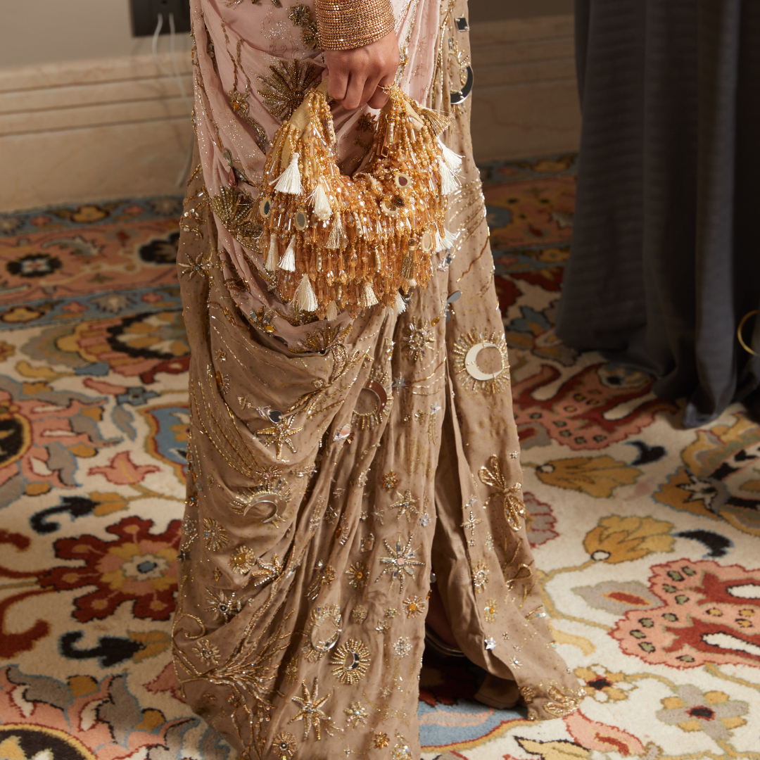 Sienna Boat Bag-Golden