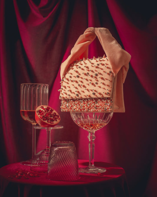 Venti Stud Bag - Pink