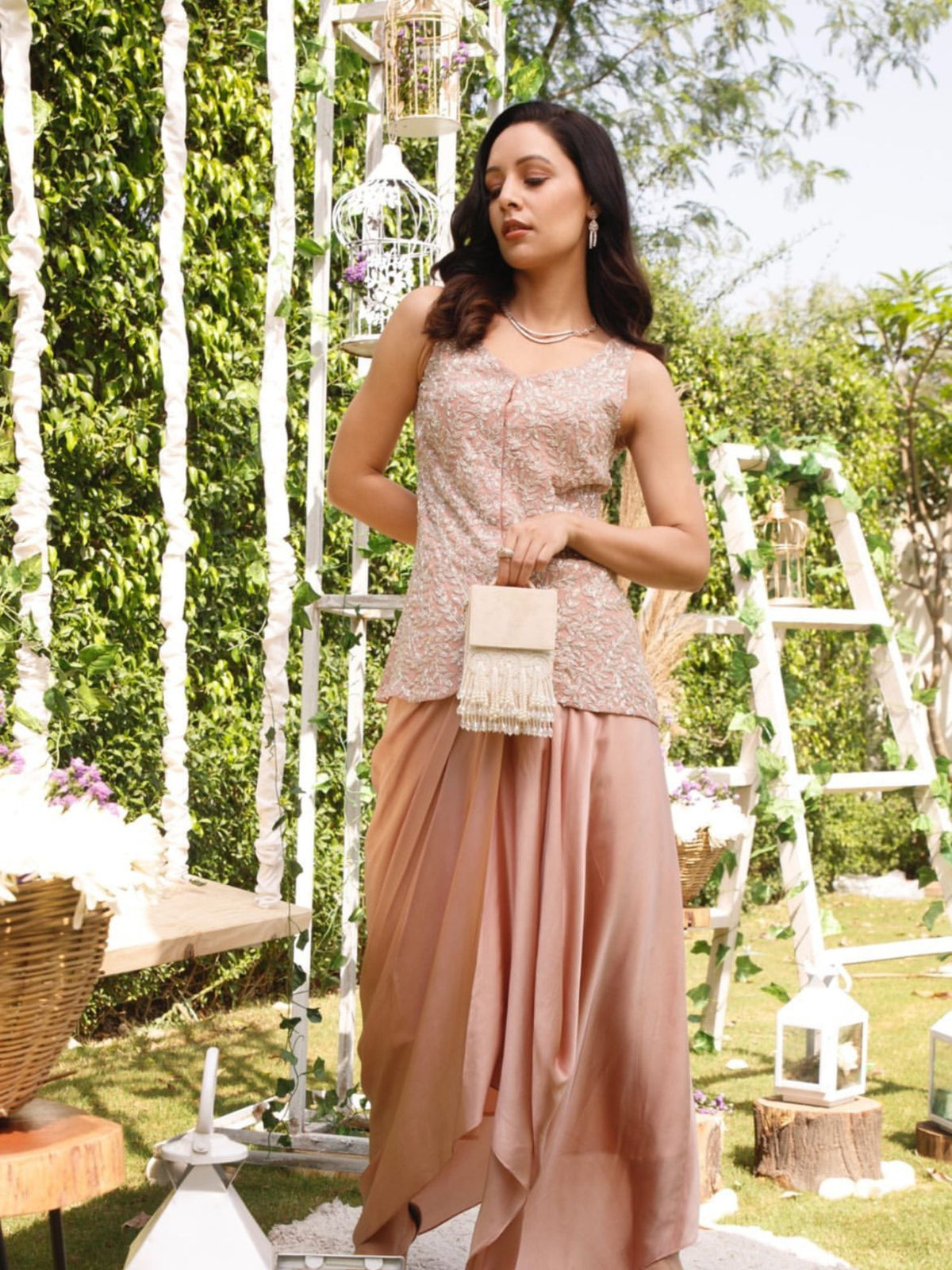 SEHER BOX BAG- Ivory