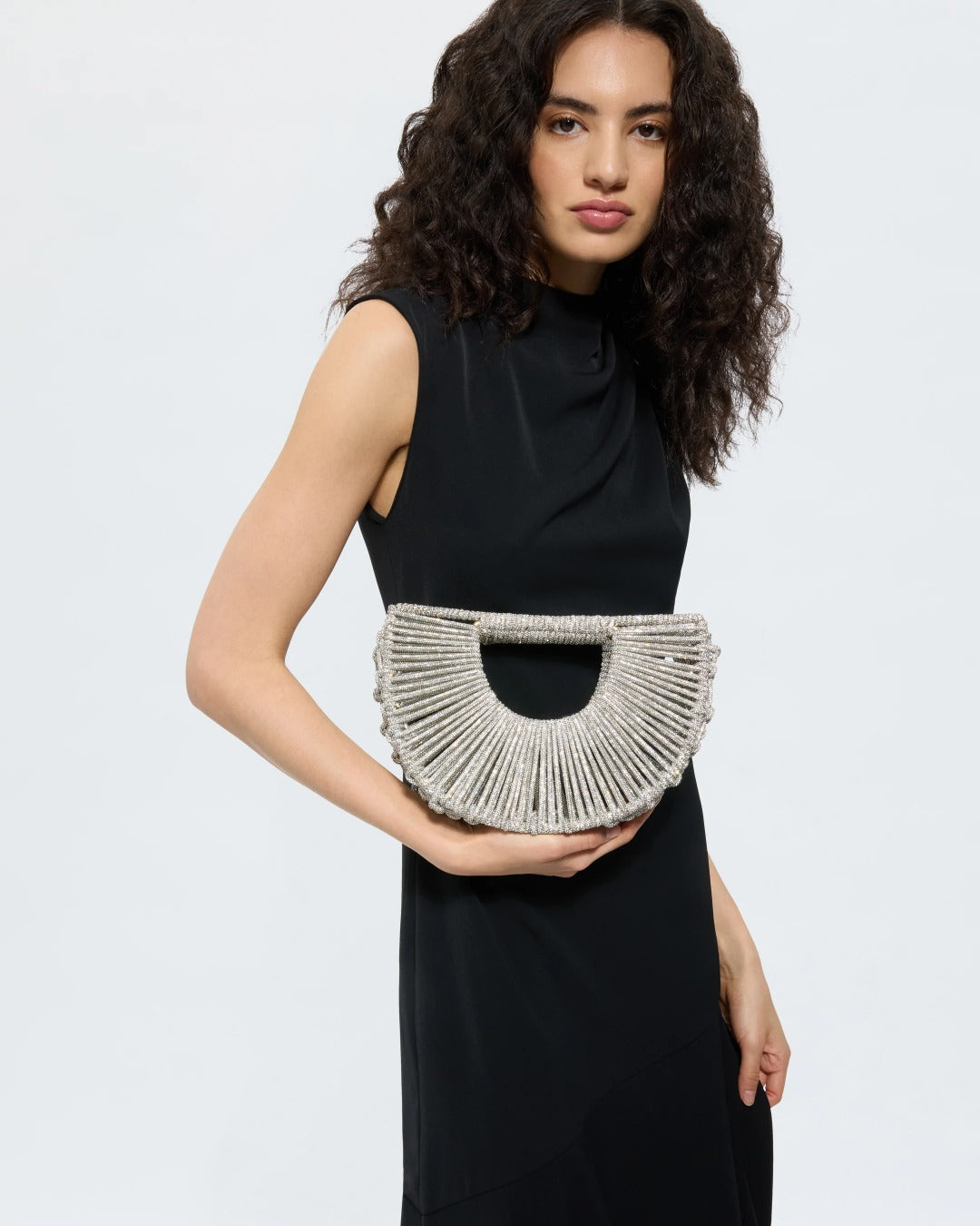 Daisy Jewel Bag – Silver
