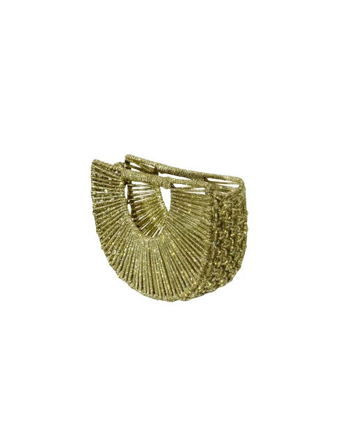 Daphne Jewel Bag - Olive Gold