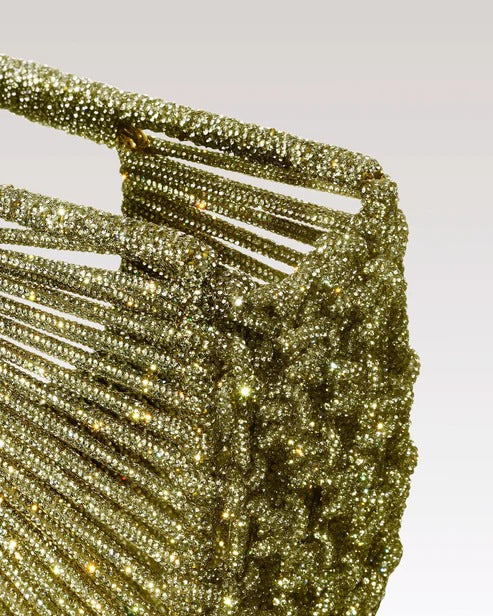 Daisy Jewel Bag – Green