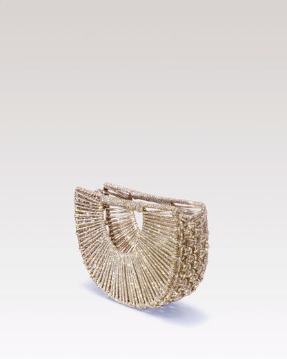 Daisy Jewel Bag- Champagne Gold