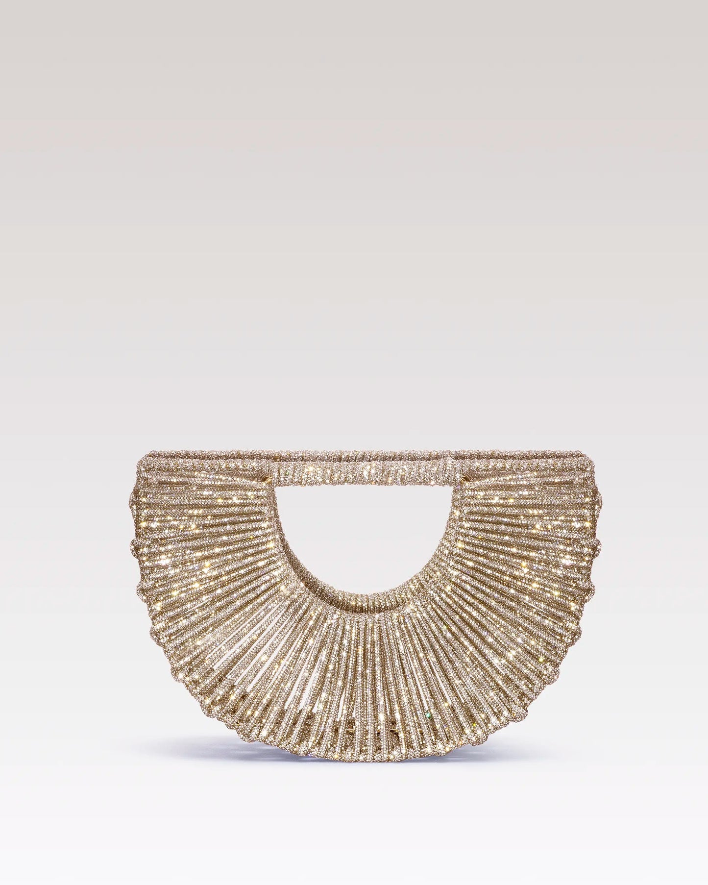 Daisy Jewel Bag- Champagne Gold