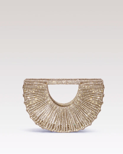 Daisy Jewel Bag- Champagne Gold