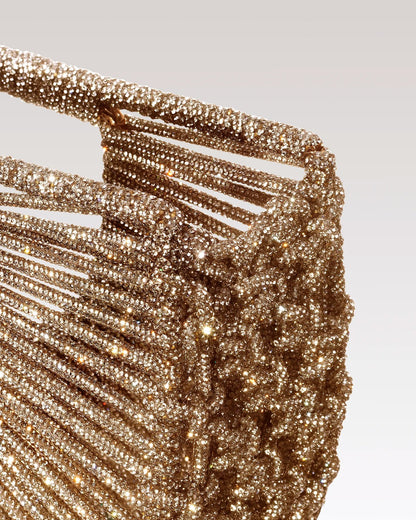 Daisy Jewel Bag –Copper Gold