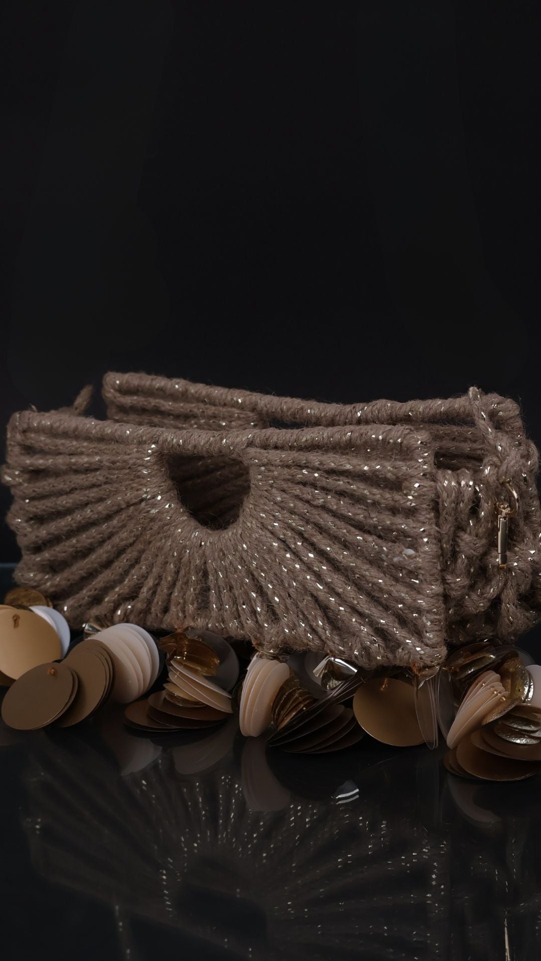 Lumi Knot Bag- Beige