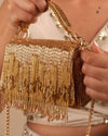 Golden Fringe Mini Bag