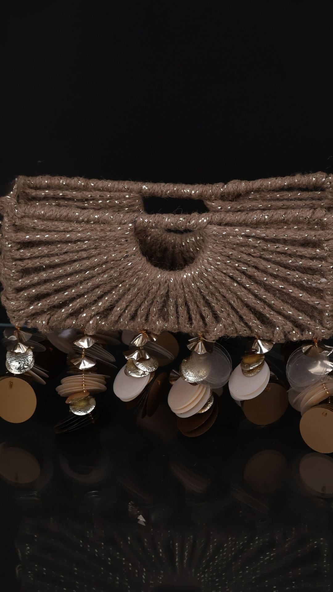 Lumi Knot Bag- Beige