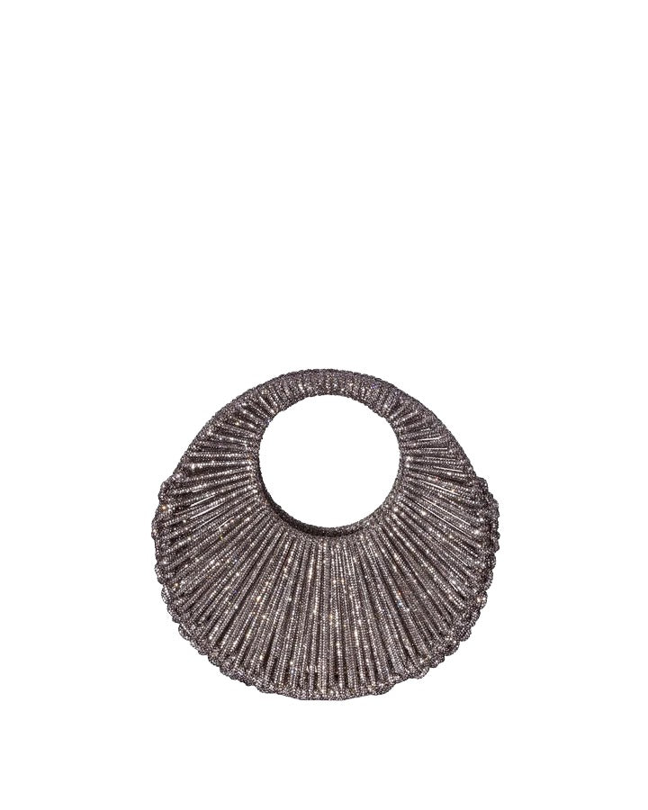 Sara Jewel Mini Bag – Grey-Medium