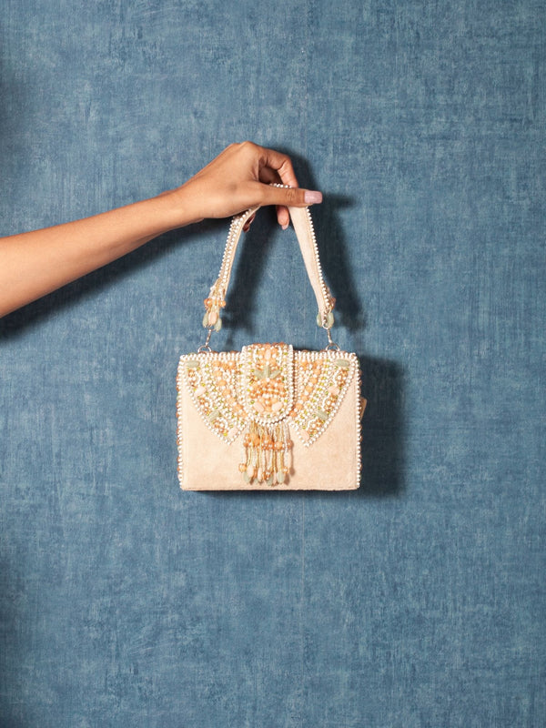 TALK OF THE TOWN BAG- Ivory Beige