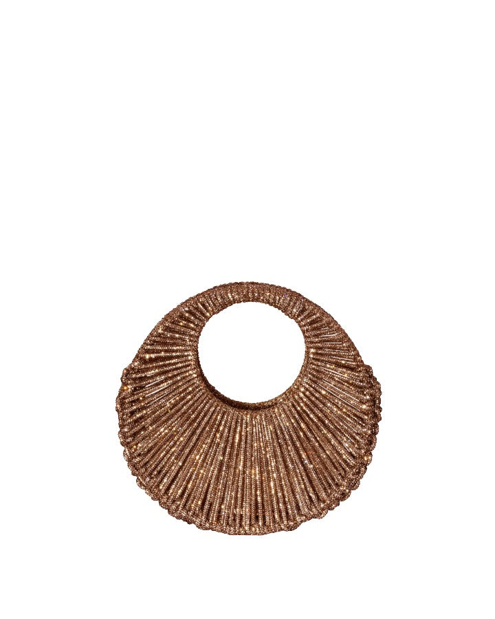 Sara Jewel Mini Bag – Copper Gold-Medium