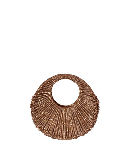 Sara Jewel Mini Bag – Copper Gold-Medium