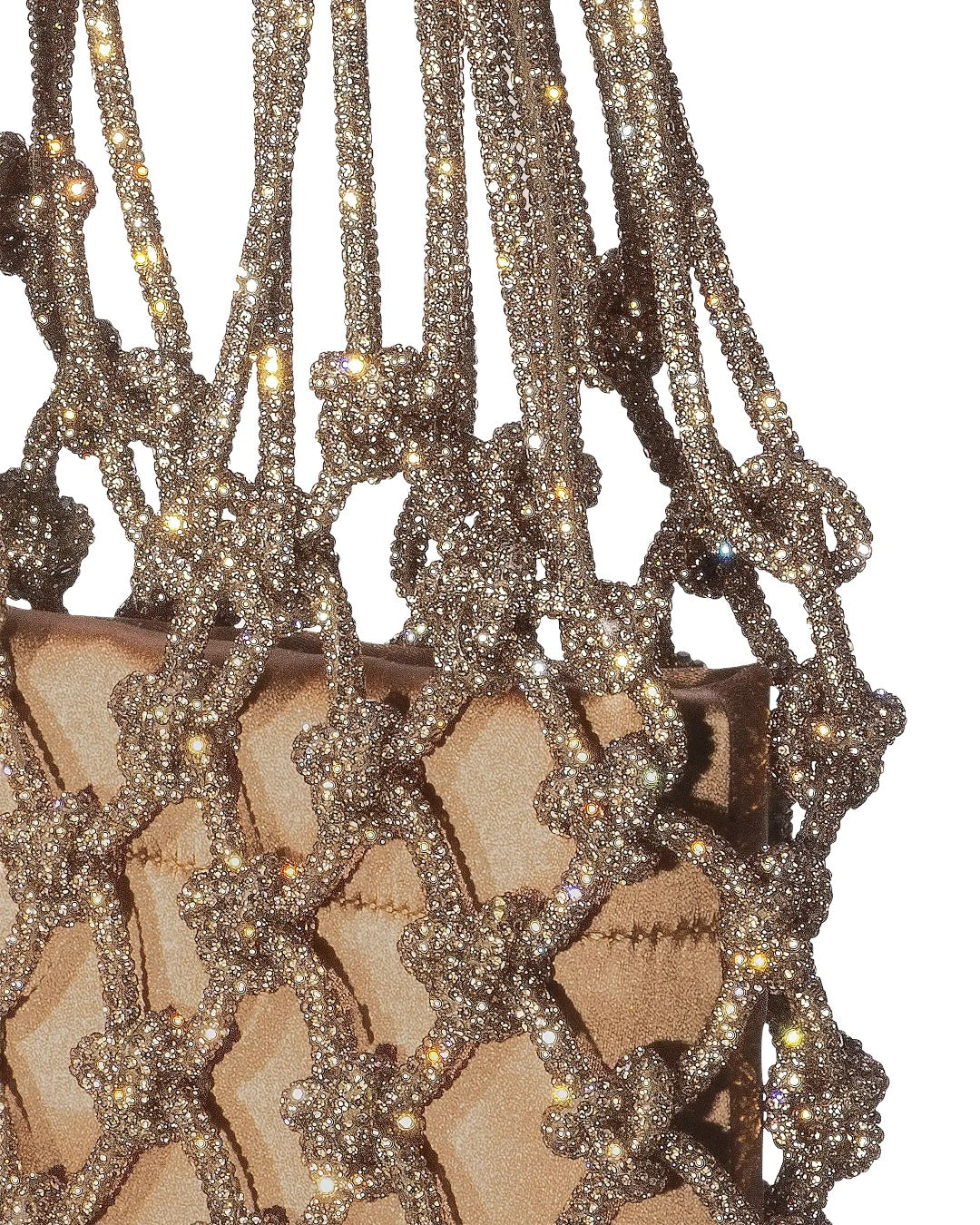 Satin Mesh Bag - Copper