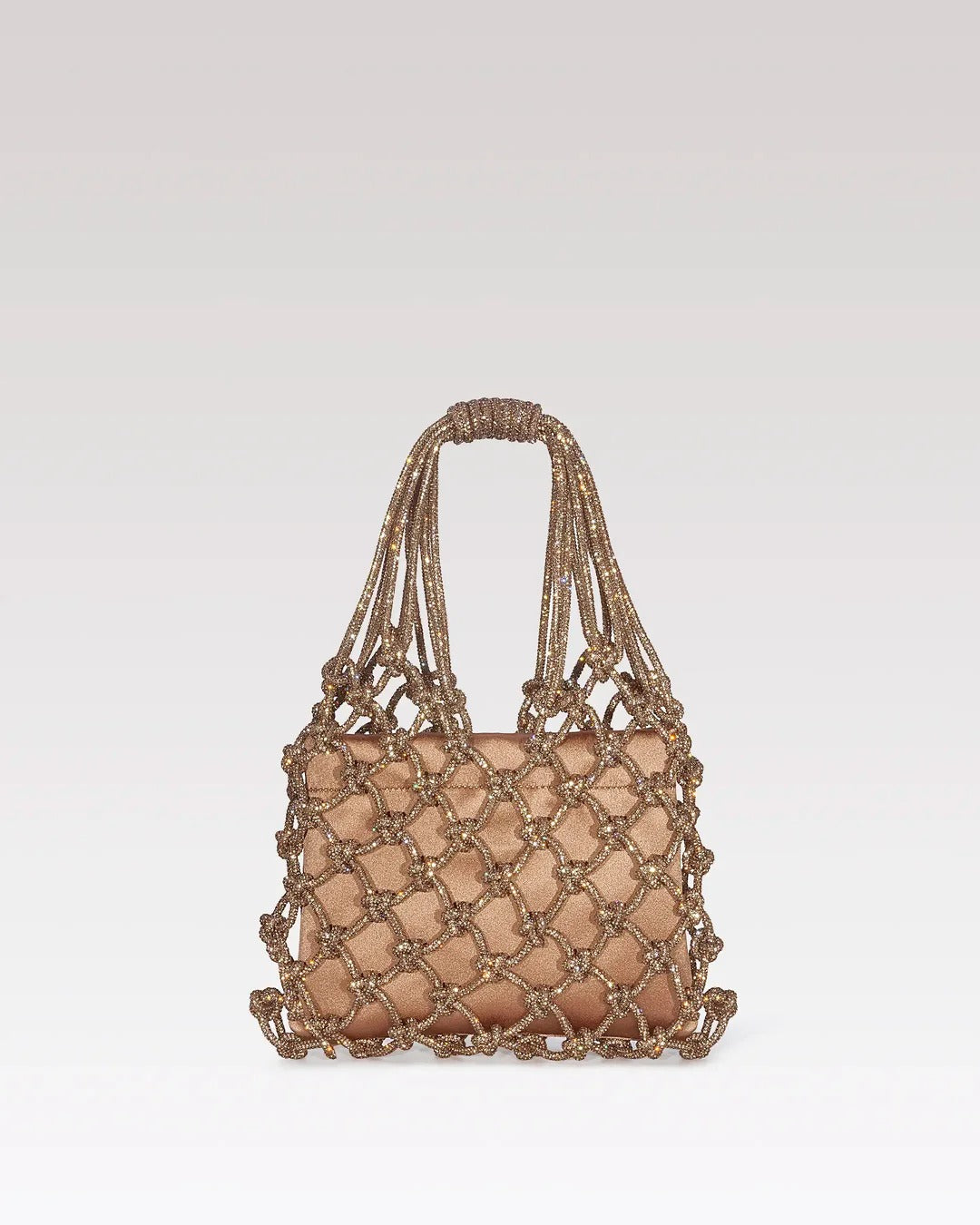 Satin Mesh Bag - Copper