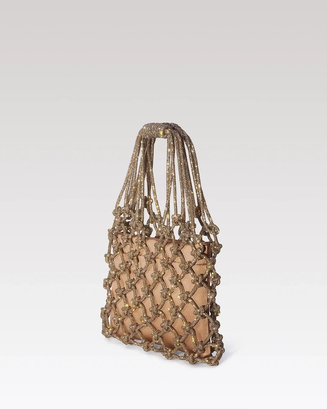 Satin Mesh Bag - Copper