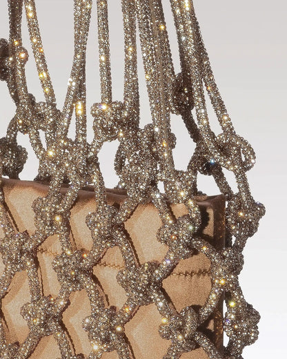 Satin Mesh Bag - Copper
