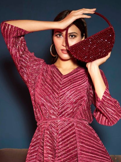MOON BAG- Red