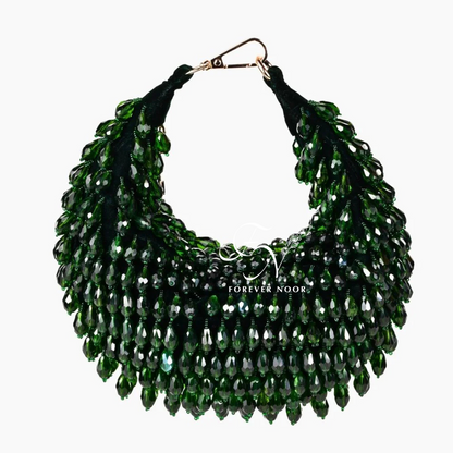 Neehar Spotted in our Nano Crystal Boat Bag (Green)