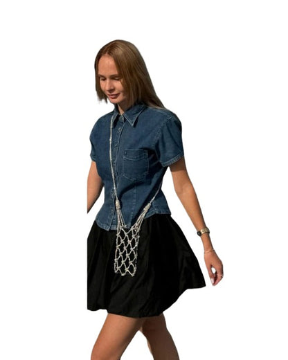 Phone Bag - Silver