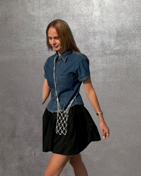 Phone Bag - Silver