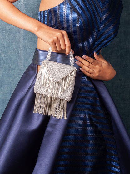 METAL MINI BAG-Silver