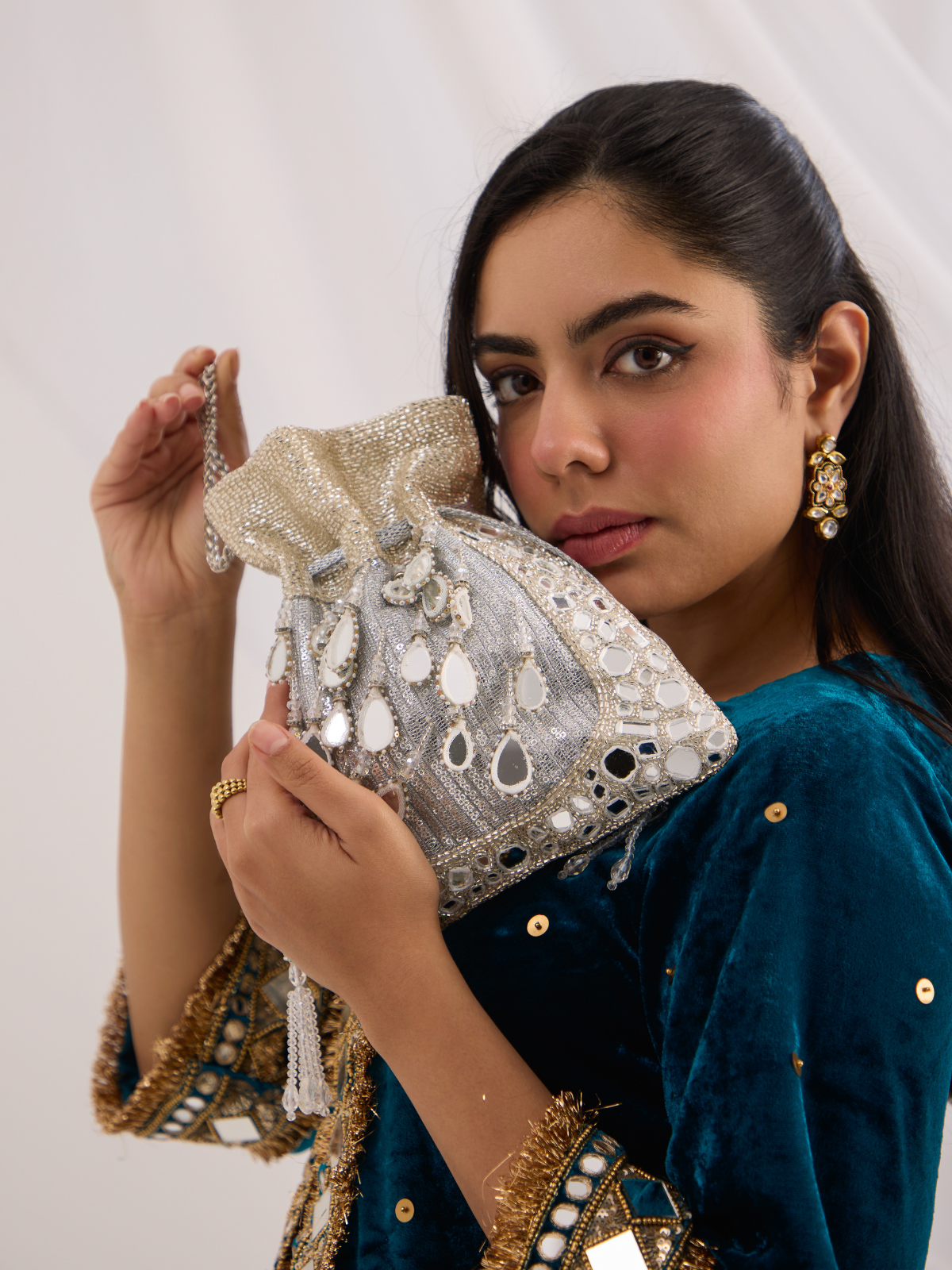 Sundara Mirror -Silver