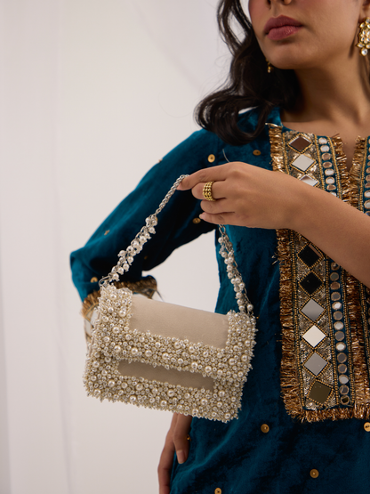Aurel Medium Bag Pearl - Ivory