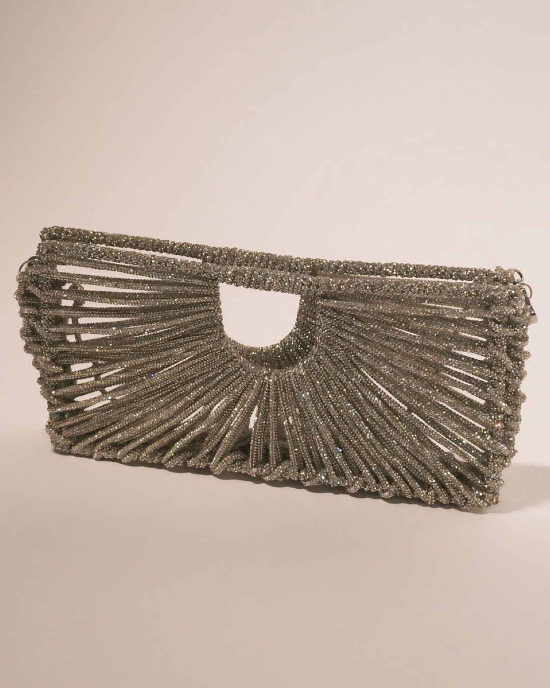 THE HAMPTONS BAG-SILVER