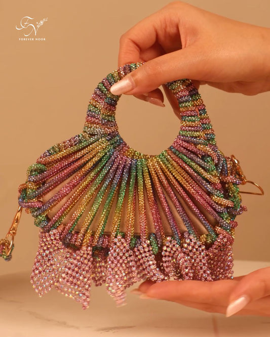 Lumi Knot Mini Bag-Rainbow Multi