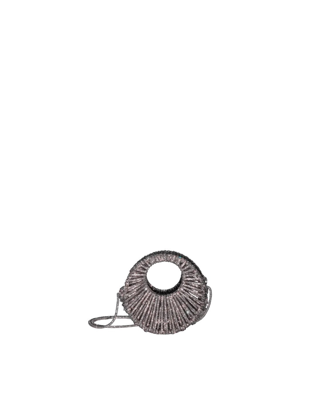 Sara Jewel Mini Bag – Grey-Mini