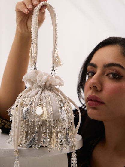 Helia Sienna Bag- Ivory