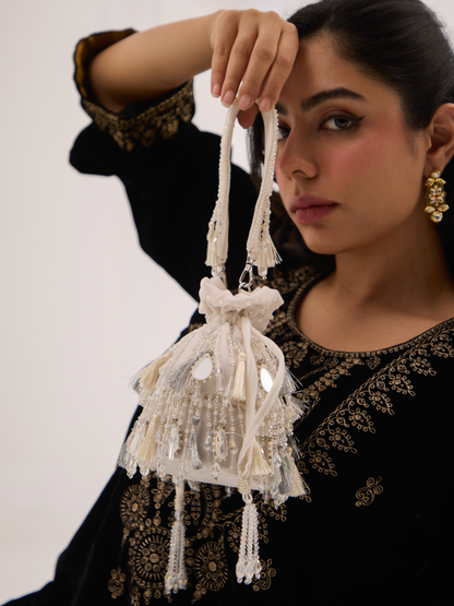 Helia Sienna Bag- Ivory