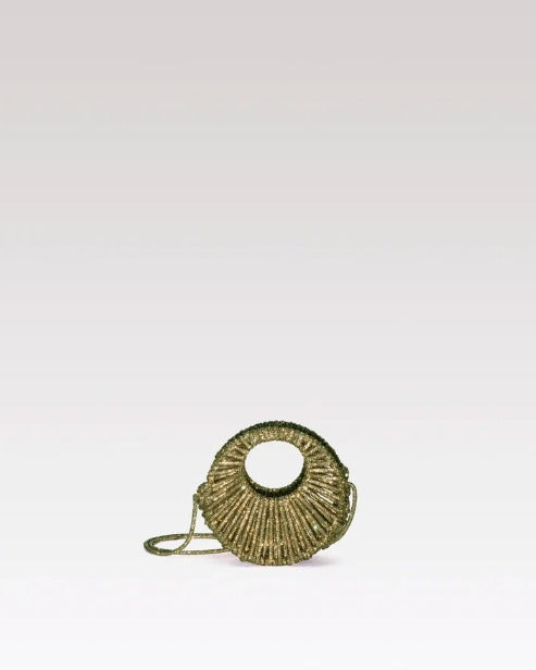 Sara Jewel Mini Bag – Green-Mini