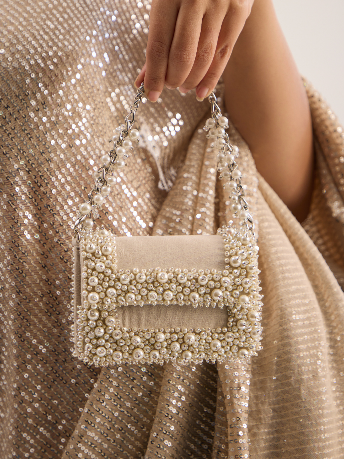 Aurel Mini Bag Pearl - Ivory White