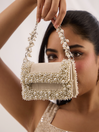 Aurel Mini Bag Pearl - Ivory White