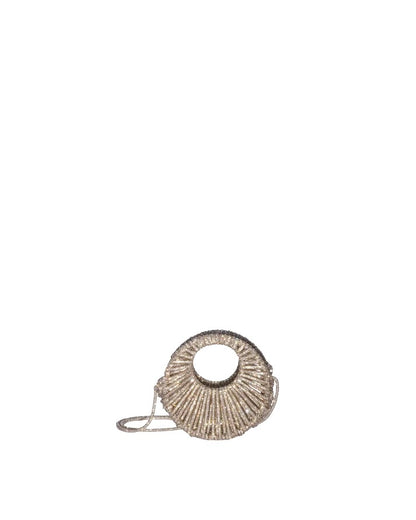 Sara Jewel Mini Bag – Champagne Gold-Mini