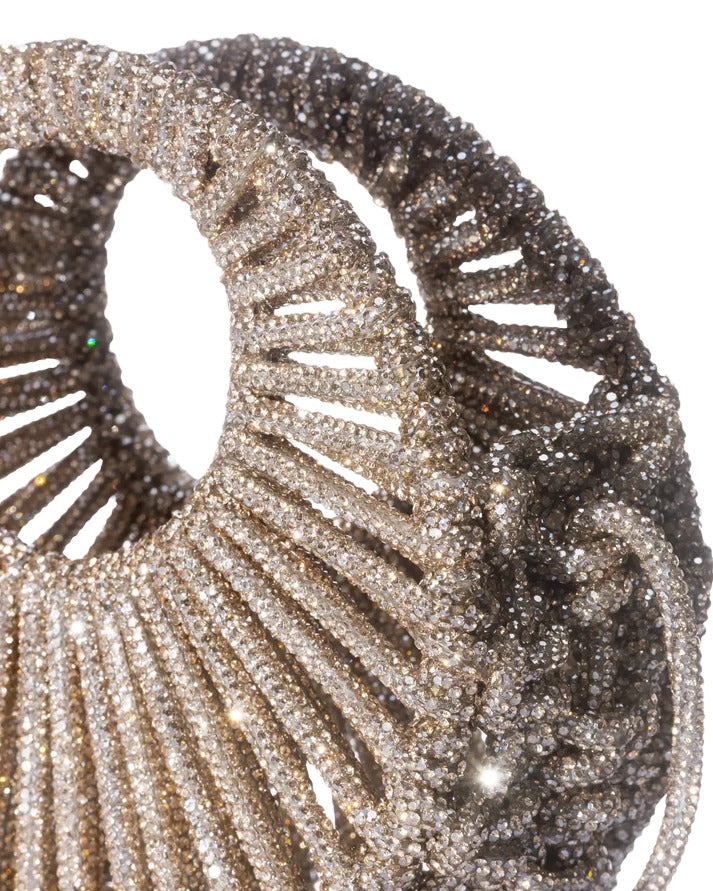 Sara Jewel Mini Bag – Champagne Gold-Mini