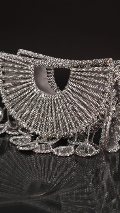 Celeste Halo Bag - Silver