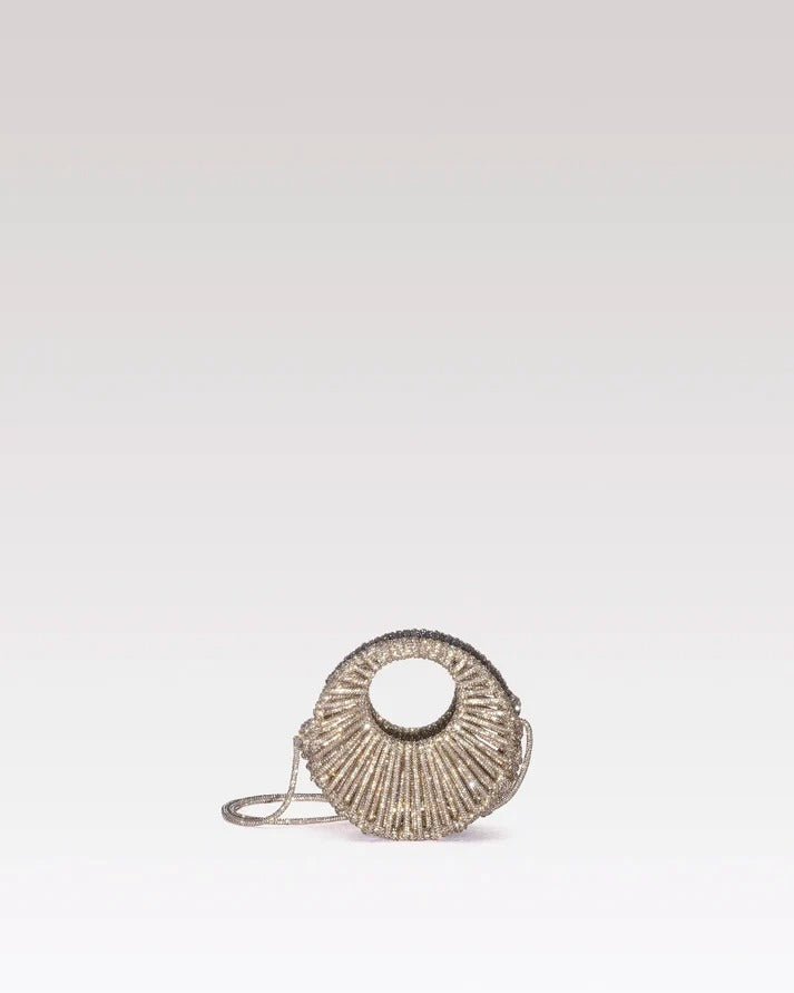 Sara Jewel Mini Bag – Champagne Gold-Mini