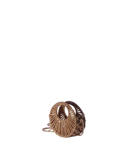 Sara Jewel Mini Bag – Copper Gold-Mini