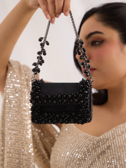 Aurel Mini Bag Pearl - Black