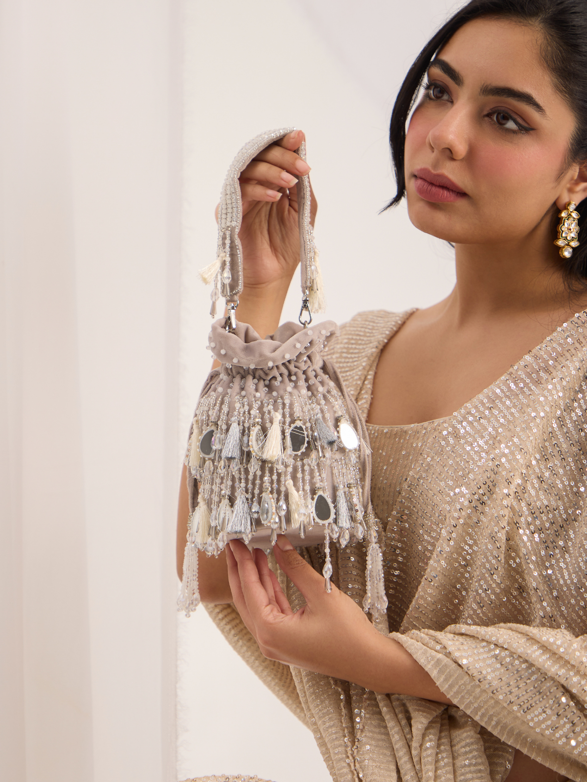 Helia Sienna Bag- Grey