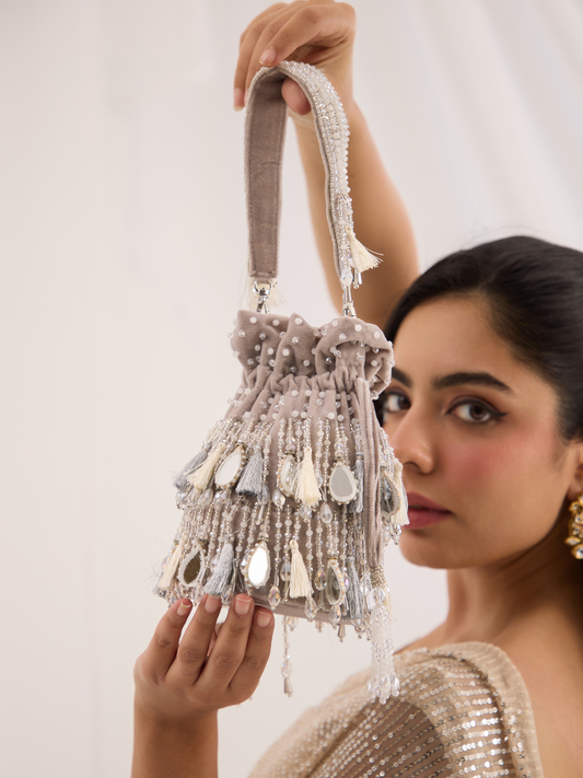 Helia Sienna Bag- Grey