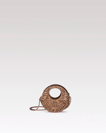 Sara Jewel Mini Bag – Copper Gold-Mini
