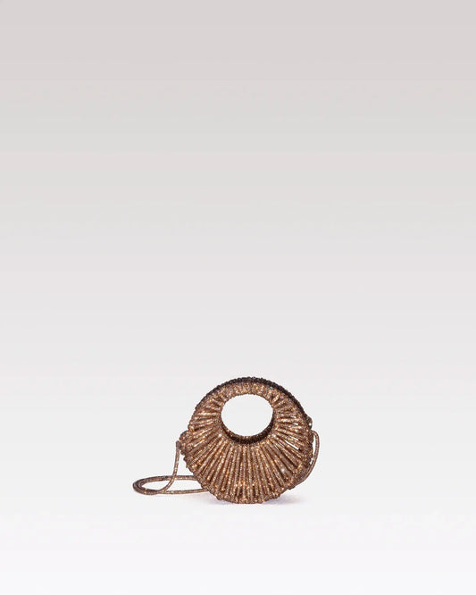 Sara Jewel Mini Bag – Copper Gold-Mini