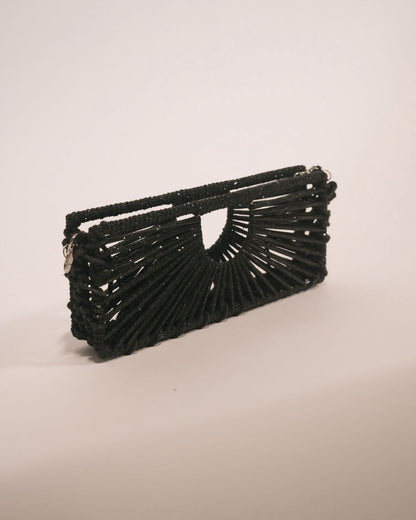 THE HAMPTONS BAG-BLACK