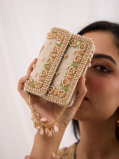 Aurel Mini Bag LTB- Green Peach