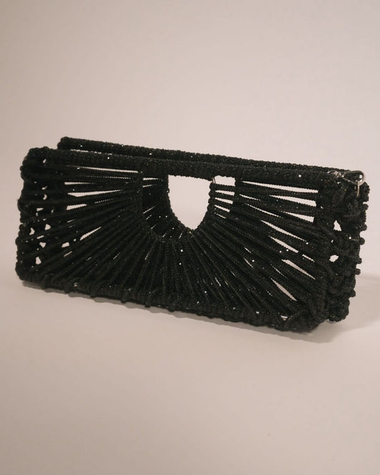 THE HAMPTONS BAG-BLACK